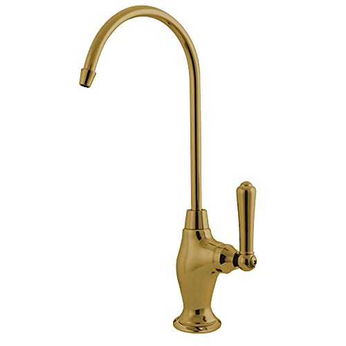 Kingston Brass KS3192NML Magellan Water Filtration Faucet, 4-5/8″, Polished Brass