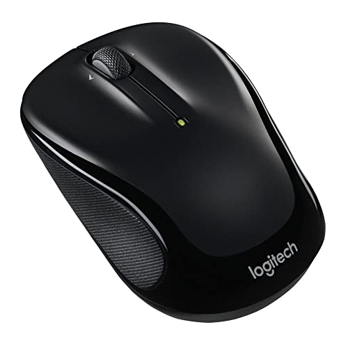 Logitech M325 Wireless Mouse for Web Scrolling – Black