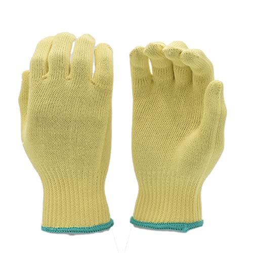 G & F Products unisex adult Carving cut resistant work gloves, Yellow, X-Large Pack of 1 US