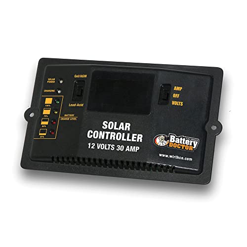 WirthCo 23125 Battery Doctor 30 Amp 12V Solar Controller