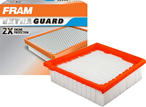 FRAM Extra Guard CA10997 Replacement Engine Air Filter for Select Ford Fiesta (1.6L & 1.0L), Provides Up to 12 Months or 12,000 Miles Filter Protection