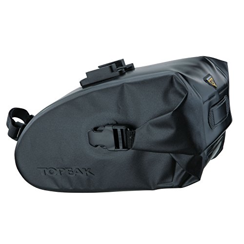 Topeak Wedge Drybag Bike Bag with Fixer, Medium, Black