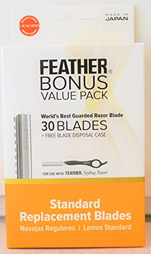 Jatai Feather Styling Razor Replacement Blades – 30 count