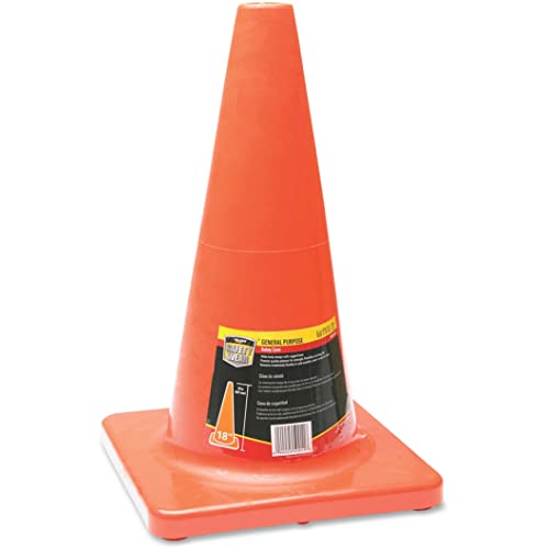 Honeywell Retail 18″ Orange Traffic Cone (RWS-50011), Medium