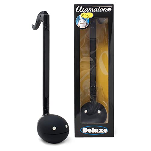Otamatone Deluxe [Japanese Edition] Electronic Musical Instrument Portable Synthesizer from Japan by Cube / Maywa Denki, Black