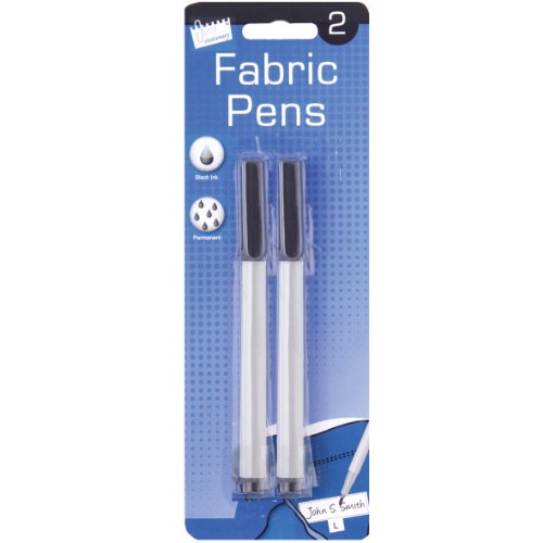 Permanent Fabric Marker Pen (Pack of 2)