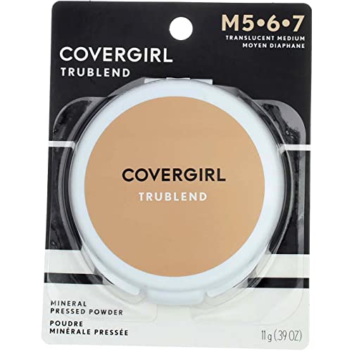 CoverGirl TRUblend Pressed Powder – Translucent Medium (4) – 2 pk