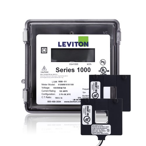 Leviton 1O240-2W Series 1000 120/240V 200A 1P3W Outdoor Kit with 2 Split Core CTs