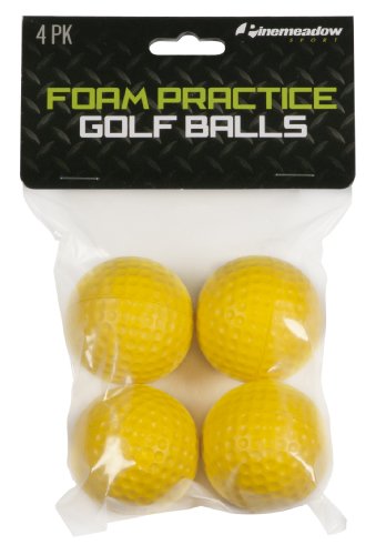 Pinemeadow Sport Foam Practice Golf Balls-Pack of 4