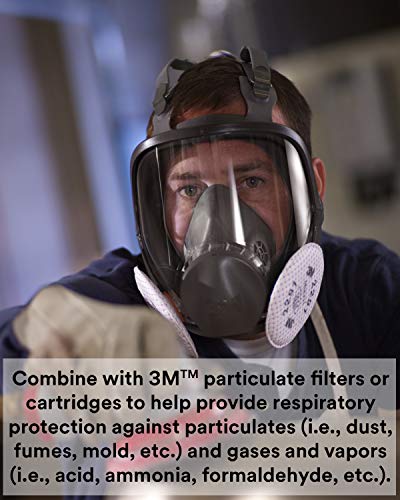 3M Full Facepiece Reusable Respirator 6900, Paint Vapors, Dust, Mold, Chemicals, Large | The Storepaperoomates Retail Market - Fast Affordable Shopping
