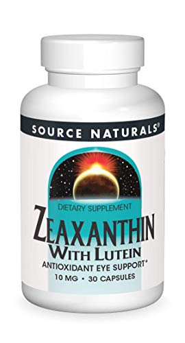 Source Naturals Zeaxanthin with Lutein, 10mg, 30 capsules