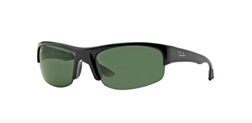 Ray-Ban Sport RB4173-601/71 Sunglasses Black w/Green Classic Lens 62mm