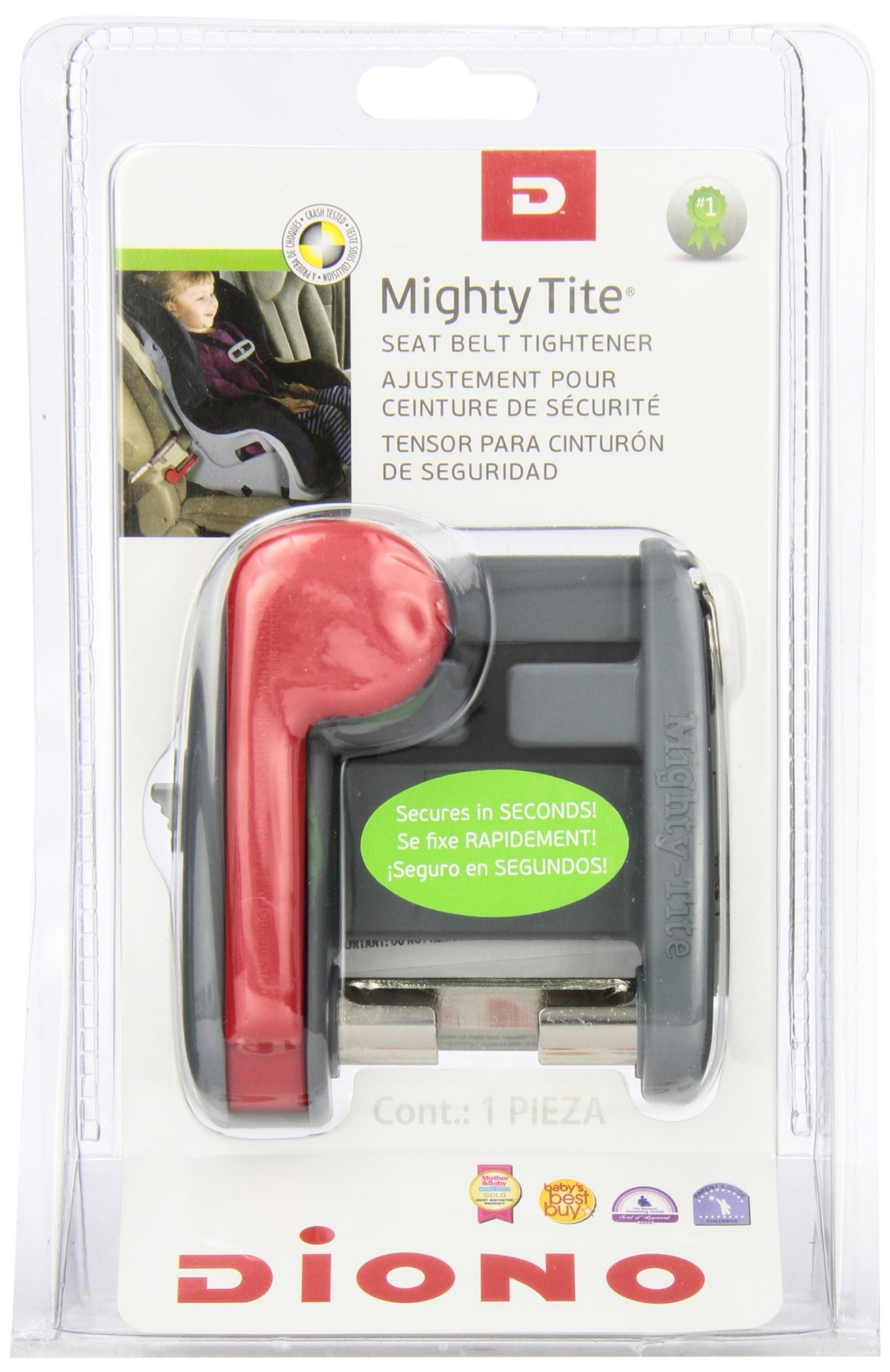 Diono Mighty Tite Car Seat Tightner, Grey (Discontinued by Manufacturer) | The Storepaperoomates Retail Market - Fast Affordable Shopping