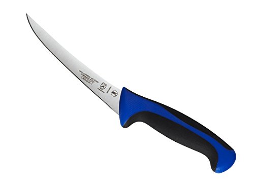 Mercer Culinary Millennia Colors 6-Inch Curved Boning Knife, Blue