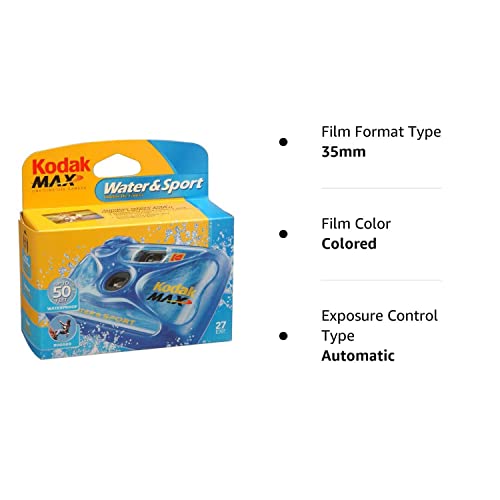 Kodak Weekend Underwater Disposable Camera Excellent Performance | The Storepaperoomates Retail Market - Fast Affordable Shopping
