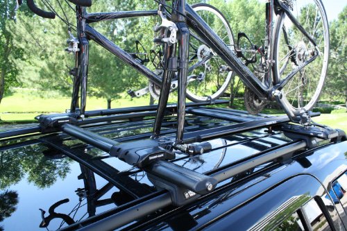 Rhino-Rack USA RBC035 MountainTrail Bike Carrier Front Fork Mount Quick Release For Use w/All Cross Bars MountainTrail Bike Carrier | The Storepaperoomates Retail Market - Fast Affordable Shopping