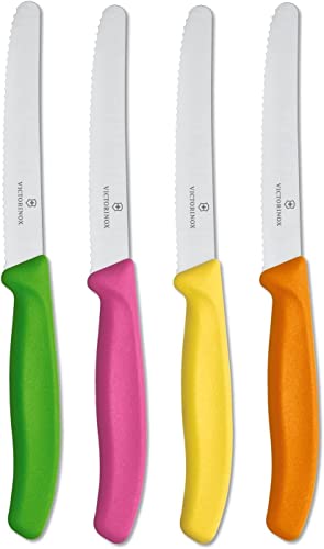 Victorinox Swiss Classic Multicolored 4-Piece Paring Knife Set
