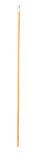 Rubbermaid Commercial Products Lacquered-Wood Broom Handle With Threaded Metal Tip, Natural for Floor Cleaning/Sweeping in Home/Office | The Storepaperoomates Retail Market - Fast Affordable Shopping