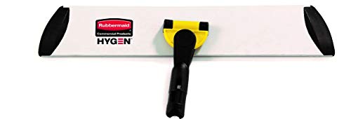 Rubbermaid Commercial Products, Lightweight HYGEN Quick-Connect Mop Frame for Wet or Dry/Dust Pads, 17 Inch, FGQ56000YL00