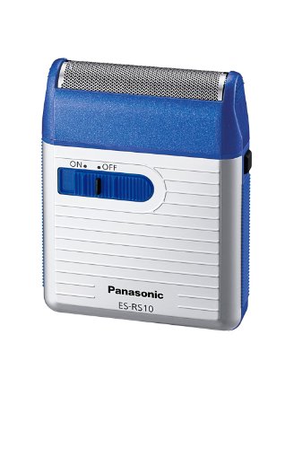 Panasonic Men’s Shaver for Traveler ES-RS10-A Blue | DC3V (2 x AA Alkaline) (Japan Model)