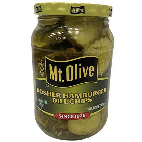 Mt. Olive Kosher Hamburger Dill Chips 16 oz