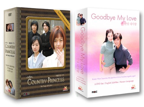 Korean TV Drama 2-pack (YA Entertainment): Country Princess + Goodbye My Love