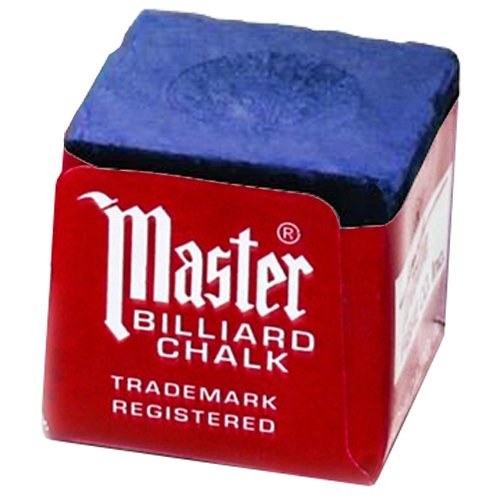 Master Billiard/Pool Cue Chalk Box, 12 Cubes, Blue | The Storepaperoomates Retail Market - Fast Affordable Shopping
