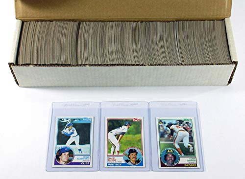 1983 Topps Baseball Complete Set (792 Cards) (Tony Gwynn, Ryne Sandberg, Wade Boggs Rookie Cards)