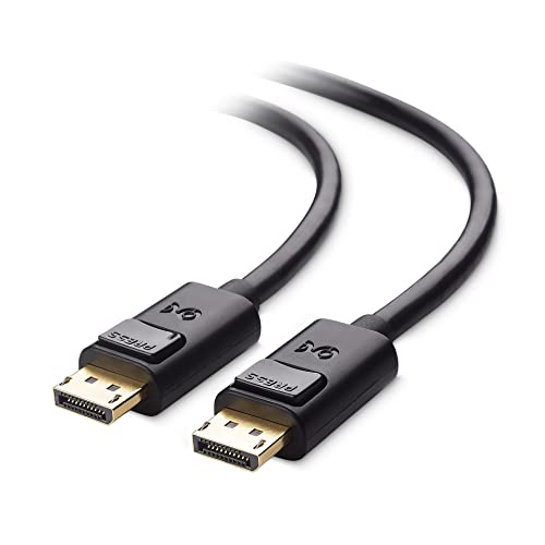 Cable Matters 4K DisplayPort to DisplayPort Cable (DP to DP Cable, Display Port Cable) 6 Feet – 4K 60Hz, 2K 144Hz Monitor Support