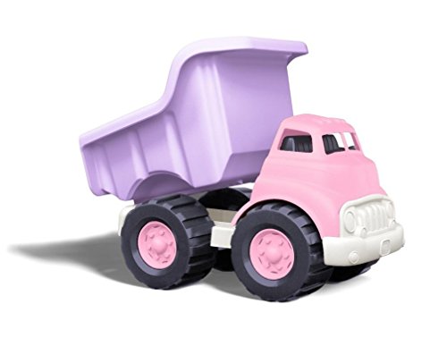 Green Toys Dump Truck in Pink Color – BPA Free, Phthalates Free Play Toys for Improving Gross Motor, Fine Motor Skills. Play Vehicles
