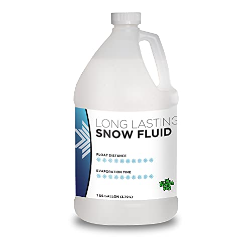 Froggys Flakes – 1 Gallon – Snow Machine Juice Fluid – Long Lasting Formula (75+ Feet Float/Drop)
