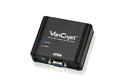 ATEN VC180 VGA to HDMI Converter with Audio-TAA Compliant