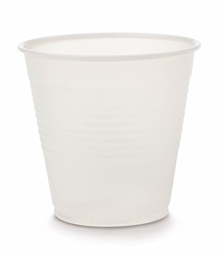 Medline Disposable Cold Plastic Drinking Cup, 5 Oz (Pack Of 2500)
