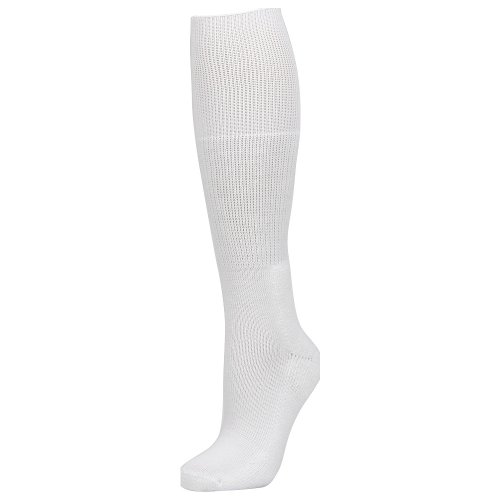 Moderate Cushion Over-Calf Western Boot Socks (3 Pairs) | TWD White / M
