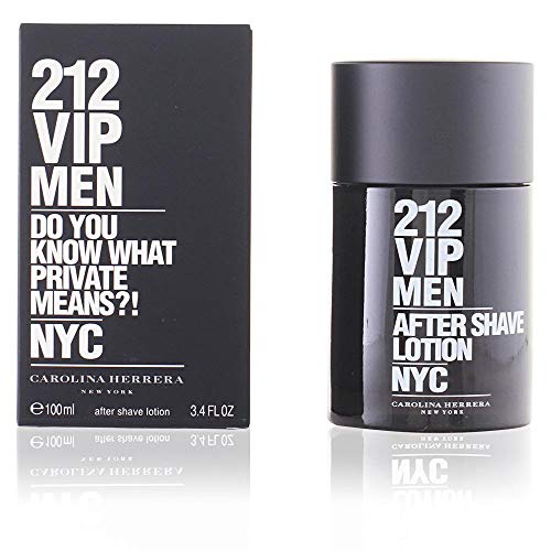 Carolina Herrera 212 VIP After Shave Lotion for Men, 3.4 Ounce