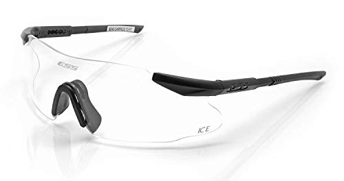 ESS Eyewear Eye Safety Systems ICE-One Ballistic Eyeshield, Clear Lens, White, 2.4 (740-0005)