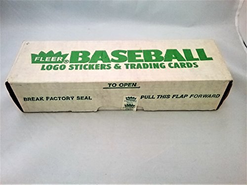 1988 Fleer Baseball Card Factory Sealed Set (Green Factory Box Version) – Tom Glavine’s Rookie Card – RC!