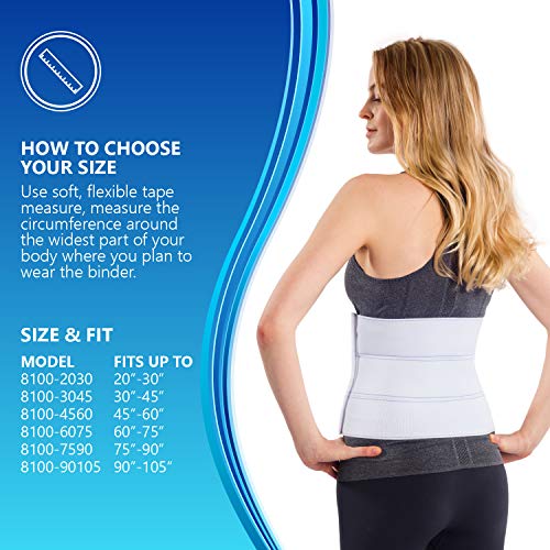 NYOrtho Abdominal Binder Lower Waist Support Belt – Compression Wrap for Men and Women (30″ – 45″) 3 Panel – 9″ | The Storepaperoomates Retail Market - Fast Affordable Shopping