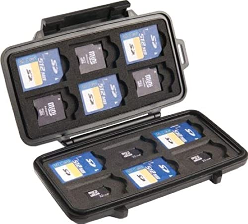 Pelican 0915 SD Memory Card Case (Black)