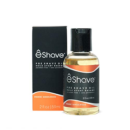 êShave Pre Shave Oil, Orange Sandalwood, 2 Fl Oz