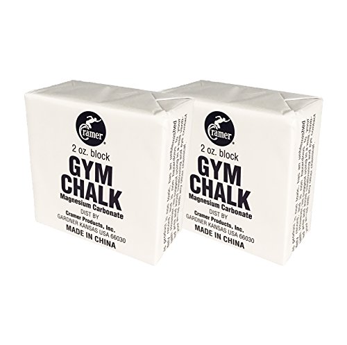 Cramer Gym Chalk Block, Magnesium Carbonate for Better Grip in Gymnastics, Weightlifting, Power Lifting, Pole Fitness, & Rock Climbing, 4 oz.
