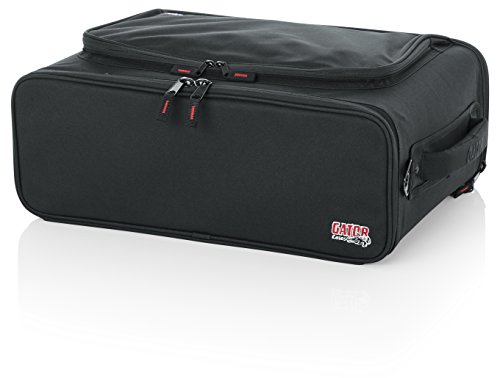 Gator Lightweight Rack Bag with Removable Shoulder Strap Stage and Studio Equipment Case (GR-RACKBAG-3U)
