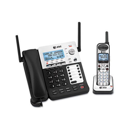 AT&T SB67138 Dect_6.0 1-Handset Landline Telephone, Black | The Storepaperoomates Retail Market - Fast Affordable Shopping