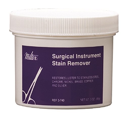 Miltex Surgical Instrument Stain Remover Powder, 3 oz Jar – 1/Each