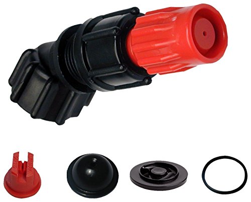 Solo 4900654-P Sprayer Elbow Nozzle Assembly Plus Standard Nozzle Assortment,Black
