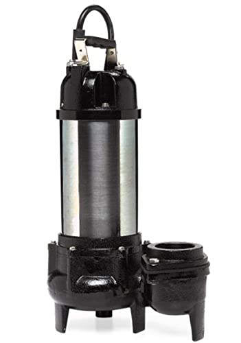 Little Giant WGFP-100 1 HP Submersible Water Feature Pump, 19′ Power Cord (566070)