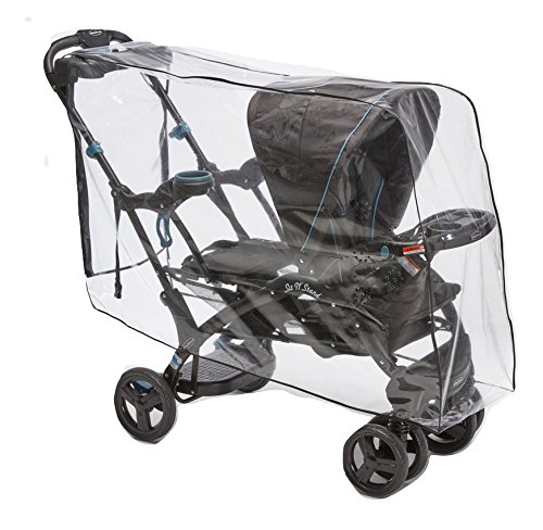Sasha’s Premium Series Rain and Wind Cover for Baby Trend Sit N Stand Ultra Tandem Stroller