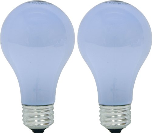 GE Lighting 63008 Reveal 53-Watt (75-watt Replacement) 790-Lumen A19 Light Bulb with Medium Base, 2-Pack