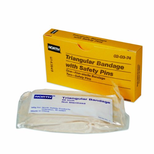 North by Honeywell 020374 Triangular Bandage, Non-Sterile, Unbleached, 1 per unit