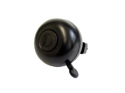 Reich Unisex – Adult Ding-Dong Bicycle Bell, Black, 1 Size
